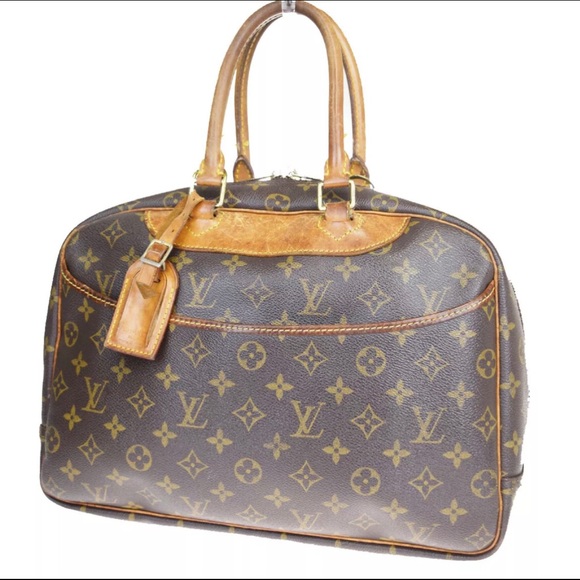 Louis Vuitton Handbags - 🌺LOUIS VUITTON Deauville Brown Canvas Tan Leather